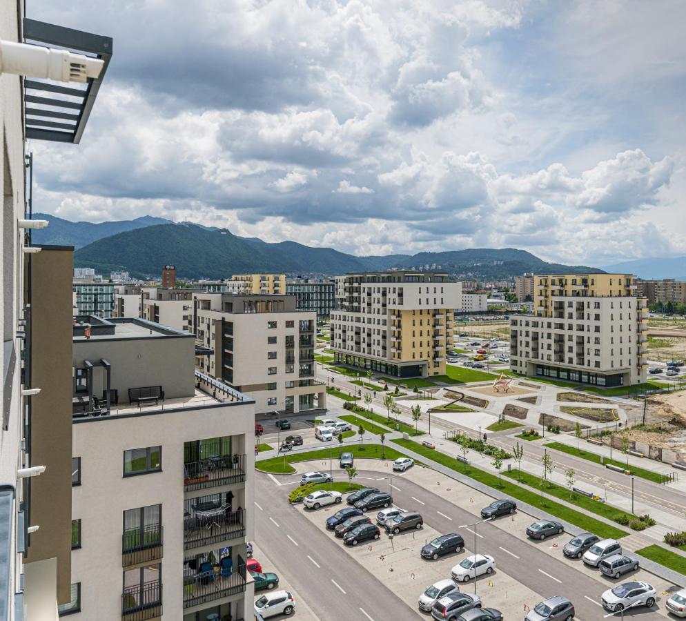 Coresi Modern Apartment Braşov Eksteriør bilde