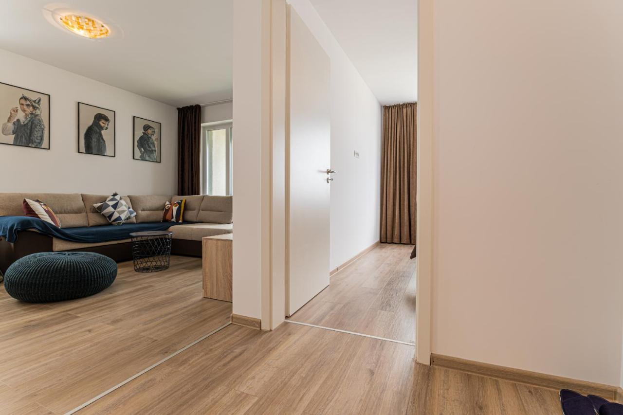 Coresi Modern Apartment Braşov Eksteriør bilde